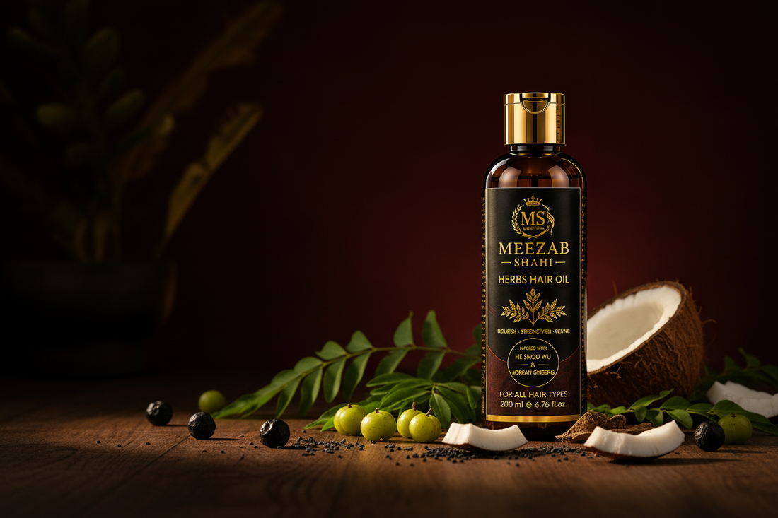 Best Herbal Hair Oil for Hair Growth in Pakistan — What Actually Works