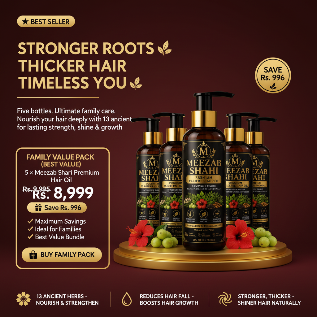 Hair Oil Family Pack Deal