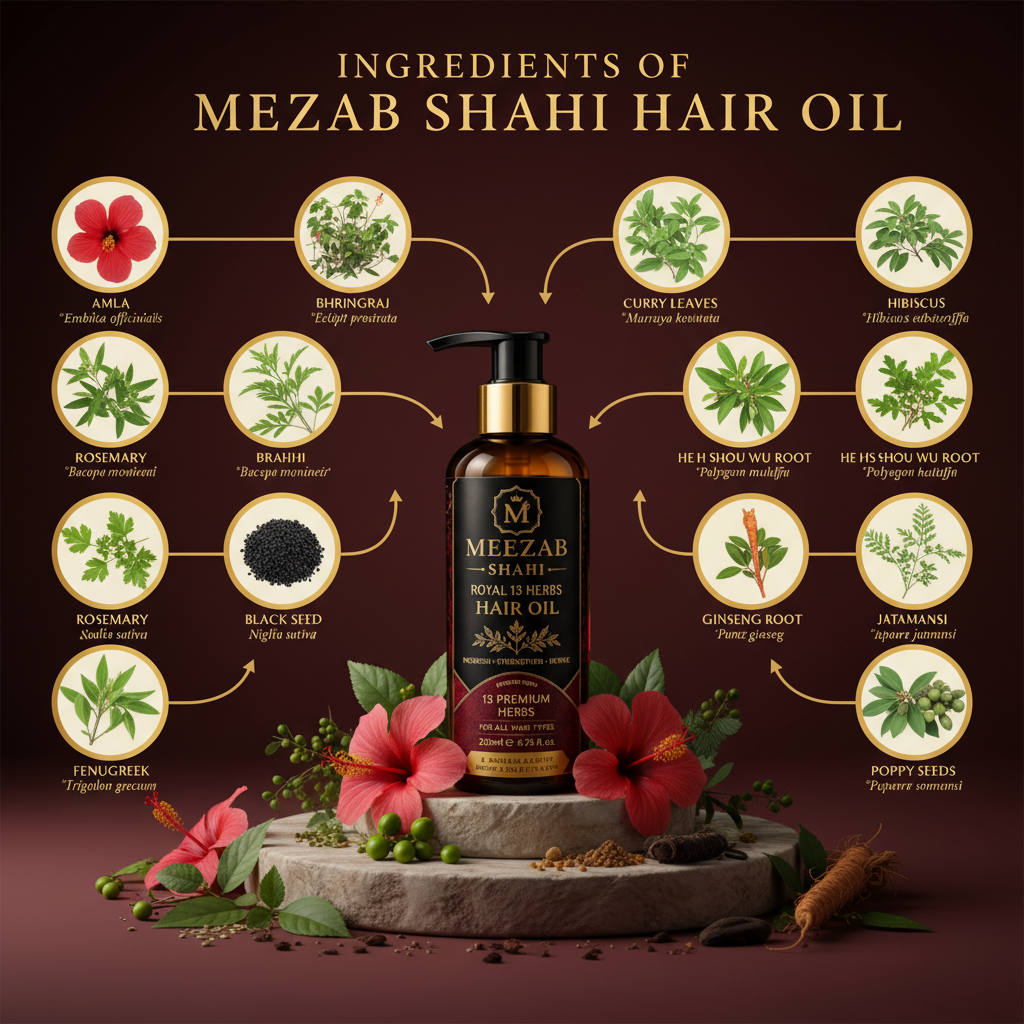 Meezab Shahi Hair Oil